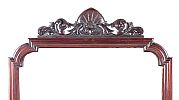 VICTORIAN MAHOGANY WALL MIRROR at Ross's Online Art Auctions