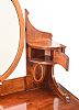 EDWARDIAN INLAID MAHOGANY DRESSING TABLE at Ross's Online Art Auctions