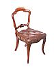 FINE SET OF SIX VICTORIAN MAHOGANY DINING ROOM CHAIRS at Ross's Online Art Auctions