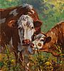 THE CALF by Donal McNaughton at Ross's Online Art Auctions