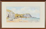 WHITEPARK BAY, COUNTY ANTRIM by Hamilton Sloan at Ross's Online Art Auctions