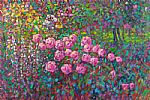 BED OF ROSES by Paul Stephens at Ross's Online Art Auctions