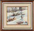 WINTER PHEASANT by Tom Stephenson at Ross's Online Art Auctions