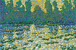 MONET'S GARDEN, WATER LILIES by Paul Stephens at Ross's Online Art Auctions