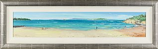 TOWARDS THE RIP, POINT LONSDALE by Chris M. Wright at Ross's Online Art Auctions