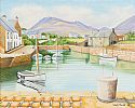 ANNALONG HARBOUR, COUNTY DOWN by Wendy Newell at Ross's Online Art Auctions