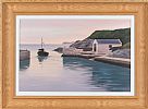 BALLINTOY HARBOUR by Gregory Moore at Ross's Online Art Auctions