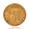 1887 GOLD HALF SOVEREIGN at Ross's Online Art Auctions