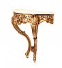 VICTORIAN GILTWOOD MARBLE TOP CONSOLE TABLE at Ross's Online Art Auctions