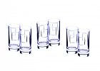 BOXED SET OF SIX TYRONE CRYSTAL HIGHBALL TUMBLERS at Ross's Online Art Auctions