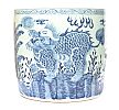 LARGE CHINESE BLUE & WHITE VASE at Ross's Online Art Auctions