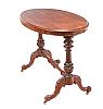 VICTORIAN OVAL MAHOGANY CENTRE TABLE at Ross's Online Art Auctions