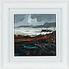 THE POURING SEA, NEAR CUSHENDUN by J.P. Rooney at Ross's Online Art Auctions