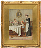 BREAKFAST TIME by George Goodwin Kilburne RI ROI RWS at Ross's Online Art Auctions