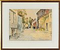 THE VILLAGE STREET by George C. Morrison RUA at Ross's Online Art Auctions