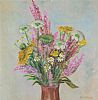 STILL LIFE, WILD FLOWERS by Dennis H.  Osborne ARUA at Ross's Online Art Auctions