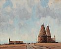 OAST HOUSE, KENT by Wilfred Haughton RUA at Ross's Online Art Auctions