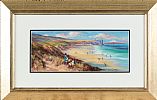 SUMMERS DAY, PORTSTEWART STRAND by William Cunningham at Ross's Online Art Auctions