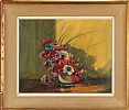 STILL LIFE, BOWL OF FLOWERS by Allan Ardies at Ross's Online Art Auctions