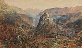 CASTLE IN BAVARIA by Sam Bough at Ross's Online Art Auctions