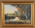 TROUT FISHING by William Cunningham at Ross's Online Art Auctions