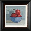 FRUIT BOWL AND BEE by Vivek Mandalia at Ross's Online Art Auctions