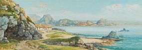 BALLINTOY, COUNTY ANTRIM by George Trevor at Ross's Online Art Auctions