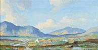DONEGAL COTTAGES by Henry J. Foy at Ross's Online Art Auctions