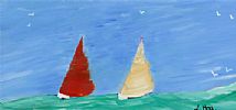 SAILING DUET by Louise May at Ross's Online Art Auctions