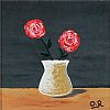 FLOWERS IN A VASE by Olivia Rose at Ross's Online Art Auctions