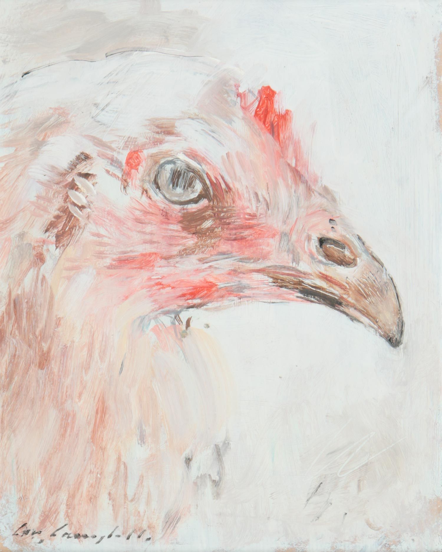 CHICKEN PORTRAIT by Con Campbell at Ross's Online Art Auctions