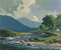 RIVER FINN, DONEGAL by George K. Gillespie at Ross's Online Art Auctions