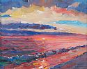 THE OCEAN SUNSET by Sean Lorinyenko at Ross's Online Art Auctions
