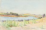 RAINY ISLAND , STRANGFORD LOUGH by Ellen Workman McCready at Ross's Online Art Auctions