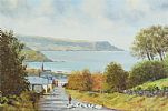 GLENARM, COUNTY ANTRIM by Andrew Hill at Ross's Online Art Auctions
