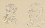 HEAD STUDIES by Maurice Canning Wilks ARHA RUA at Ross's Online Art Auctions