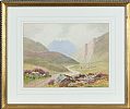 SLIEVE BEARNAGH , MOUNTAINS OF MOURNE by Joseph William Carey RUA at Ross's Online Art Auctions