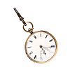 18CT GOLD OPEN FACED POCKET WATCH at Ross's Online Art Auctions