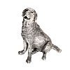 STERLING SILVER FILLED LABRADOR FIGURE at Ross's Online Art Auctions