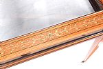EDWARDIAN INLAID MAHOGANY SPECIMEN TABLE at Ross's Online Art Auctions