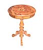 ITALIAN STYLE INLAID WALNUT LAMP TABLE at Ross's Online Art Auctions