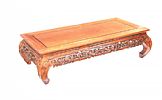 CHINESE CARVED HARDWOOD OPIUM TABLE at Ross's Online Art Auctions