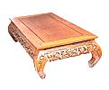 CHINESE CARVED HARDWOOD OPIUM TABLE at Ross's Online Art Auctions