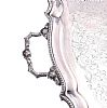 LARGE SILVER PLATED TWO HANDLED TRAY at Ross's Online Art Auctions