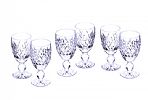 BOXED SET OF SIX WATERFORD CRYSTAL SHERRY GLASSES at Ross's Online Art Auctions