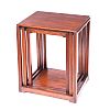 ART DECO MAHOGANY NEST OF TABLES at Ross's Online Art Auctions