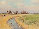 MILLS AT THURNE, NORFOLK by Owen Waters at Ross's Online Art Auctions
