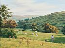 TENDING SHEEP IN THE GLENS by Donal McNaughton at Ross's Online Art Auctions