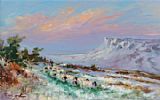 TENDING SHEEP, GLENARRIFFE, COUNTY ANTRIM by William Cunningham at Ross's Online Art Auctions