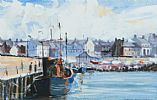 BANGOR MARINA by Dennis Orme Shaw at Ross's Online Art Auctions